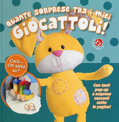 Quante sorprese tra i miei giocattoli! Cucù... chi salta su? Ediz. a colori - Dawn Sirett,Sarah Davis - copertina