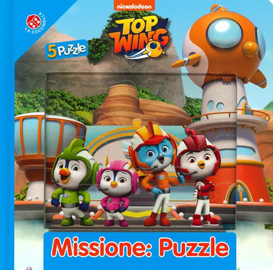 Missione: puzzle. Top wing. Libro puzzle. Ediz. a colori - copertina