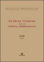 Ricerche storiche sulla Chiesa Ambrosiana. Vol. 33: clero ambrosiano nei secoli XVII-XVIII, Il.