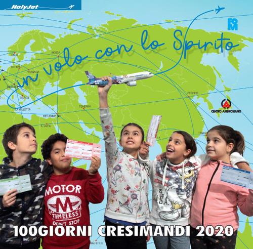 In volo con lo Spirito. 100 giorni. Cresimandi 2020 - copertina