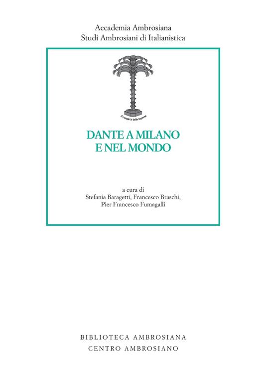 Dante a Milano e nel mondo - copertina