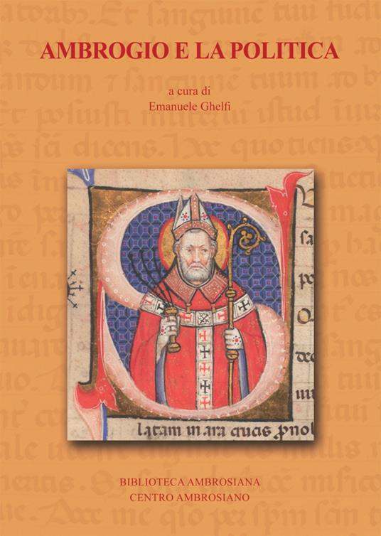 Ambrogio e la politica - copertina