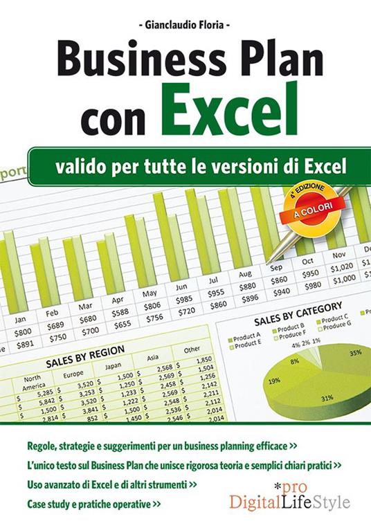 Business plan con Excel. Valido per tutte le versioni di Excel - Gianclaudio Floria - ebook