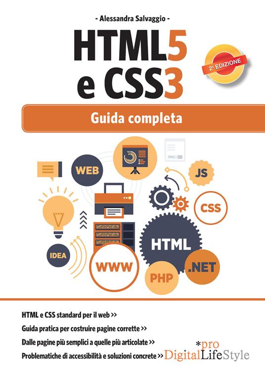 HTML5 e CSS3. Guida completa - Alessandra Salvaggio - copertina