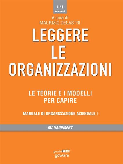 Leggere le organizzazioni. Le teorie e i modelli per capire. Manuale di organizzazione aziendale - Maurizio Decastri - ebook