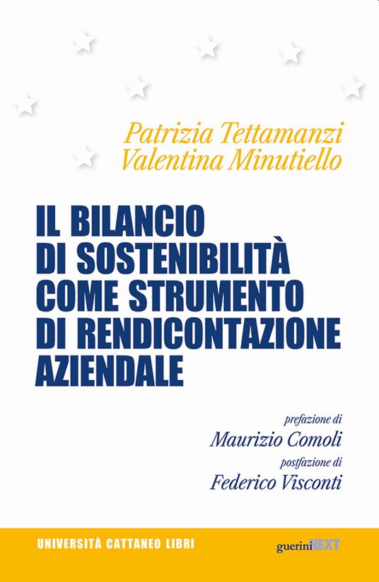 Il bilancio di sostenibilità come strumento di rendicontazione aziendale - Patrizia Tettamanzi,Valentina Minutiello - copertina