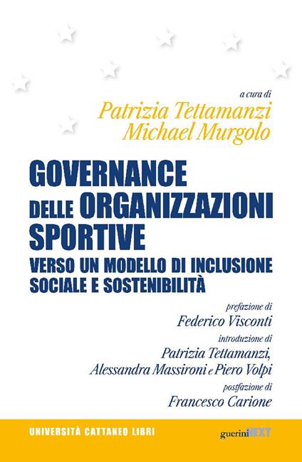 Governance delle organizzazioni sportive. Verso un modello di inclusione sociale e sostenibilità - copertina