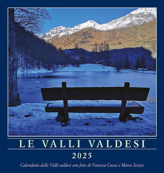 Le valli valdesi 2025. Calendario delle valli valdesi - copertina