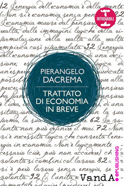 Trattato di economia in breve - Pierangelo Dacrema - ebook