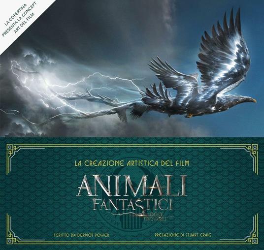 La creazione artistica del film Animali fantastici e dove trovarli. Ediz. illustrata - Dermot Power - copertina