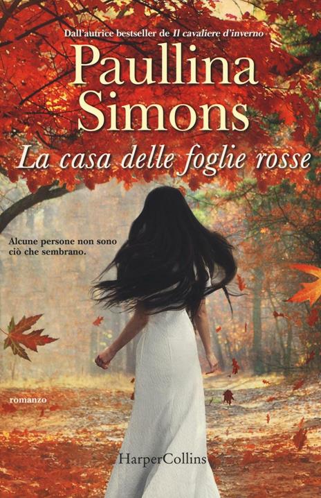 La casa delle foglie rosse - Paullina Simons - copertina