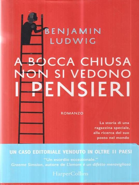 A bocca chiusa non si vedono i pensieri - Benjamin Ludwig - copertina