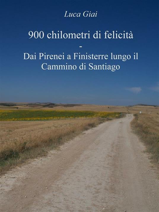 900 chilometri di felicità. Dai Pirenei a Finisterre lungo il cammino di Santiago - Luca Giai - ebook