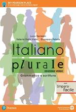 Italiano plurale. Grammatica e scrittura. Con Imparafacile. Ediz. verde. Per le Scuole superiori. Con e-book. Con espansione online