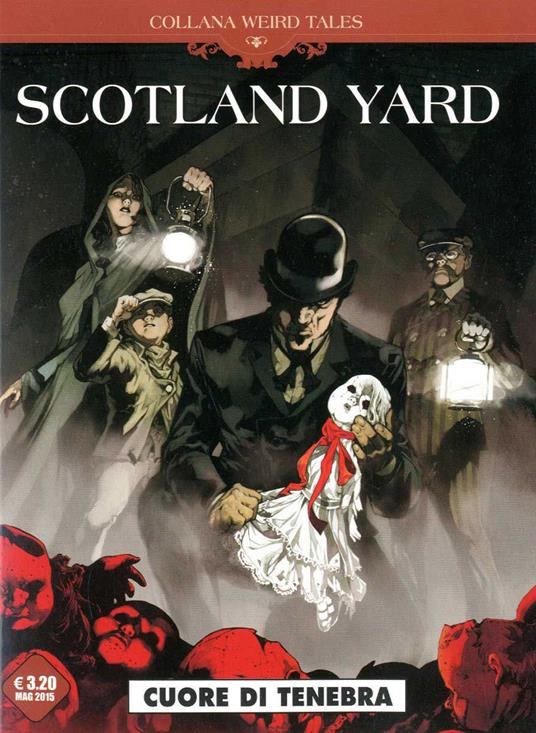Scotland Yard. Weird tales. Vol. 5 - copertina