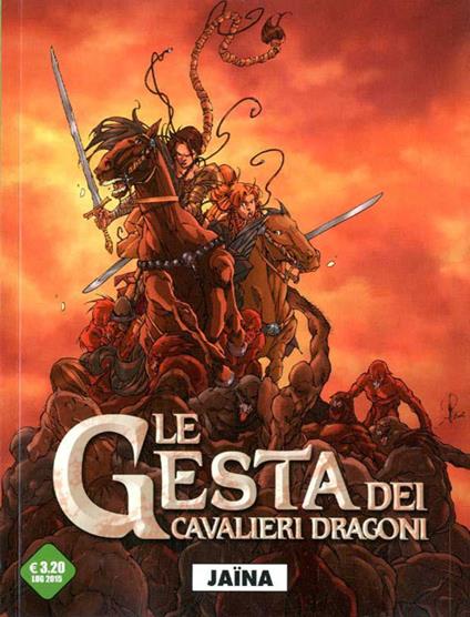 Jaina. Le gesta dei cavalieri dragoni. Vol. 1 - copertina