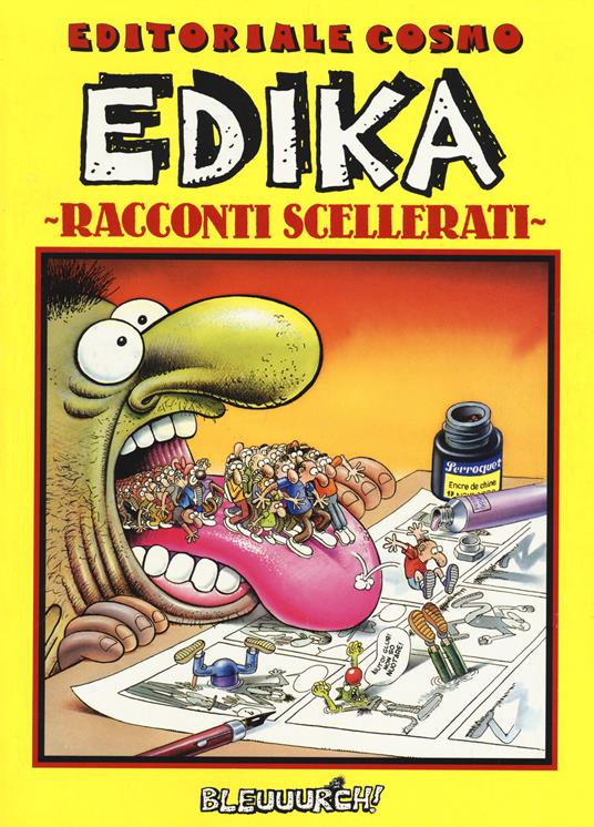 Racconti scellerati. Bleuuurch! - Édika - copertina