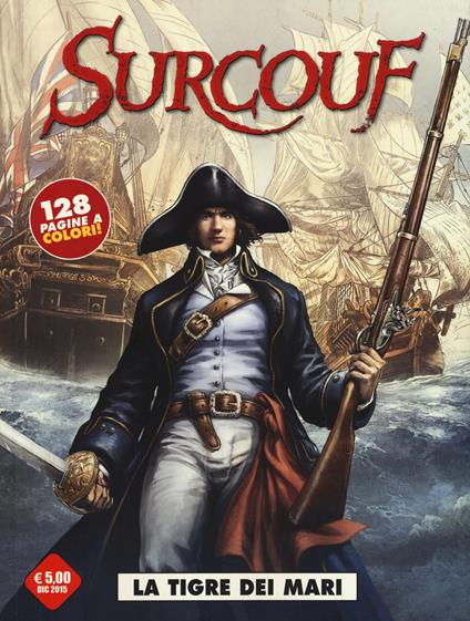 La tigre dei mari. Sourcouf. Vol. 1 - copertina