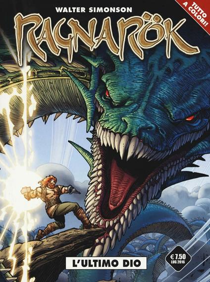 Ragnarök. Vol. 1: L' ultimo dio - Walter Simonson - copertina