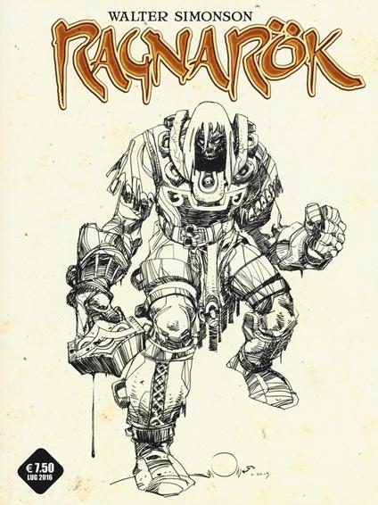 Ragnarök. Ediz. variant. Vol. 1: L' ultimo dio - Walter Simonson - copertina