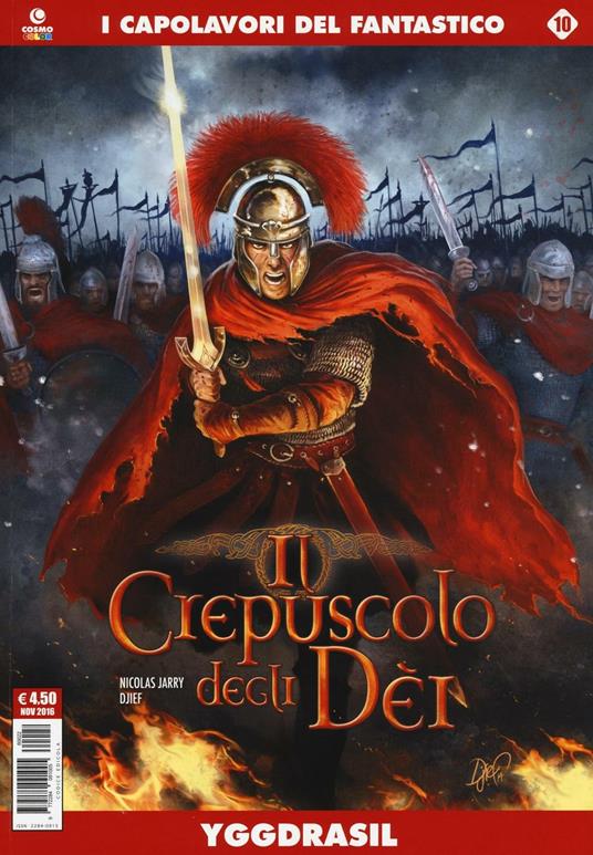 Il crepuscolo degli dei. Vol. 10 - Nicolas Jarry,Djief - copertina