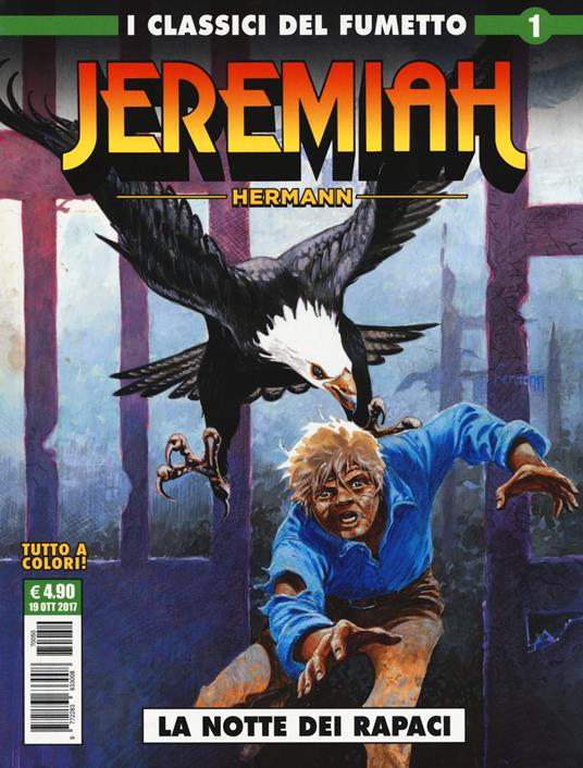 Jeremiah. Vol. 1: La notte dei rapaci - Hermann - copertina