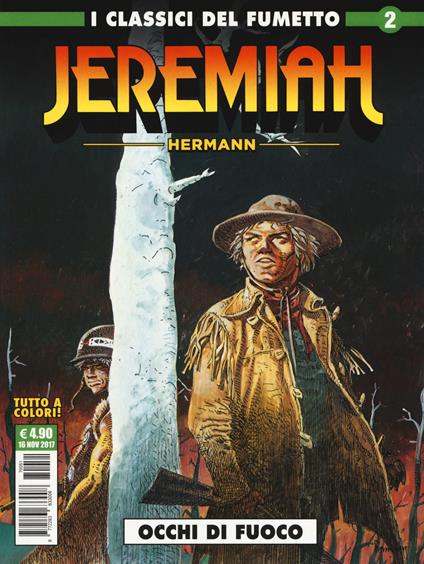 Jeremiah. Vol. 2: Occhi di fuoco - Hermann - copertina