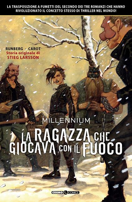 Millennium. Vol. 2: ragazza che giocava con il fuoco, La. - Sylvain Runberg,Stieg Larsson - copertina