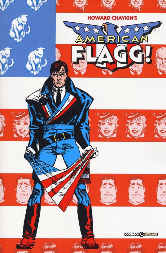 American Flagg!. Vol. 2 - Howard Chaykin - copertina