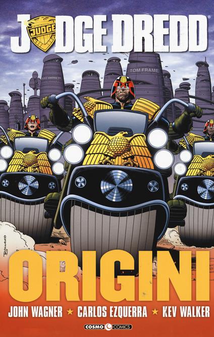 Origini. Judge Dredd - John Wagner - copertina
