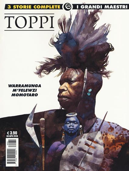 Warramunga-M'Felewzi-Momotaro - Sergio Toppi - copertina