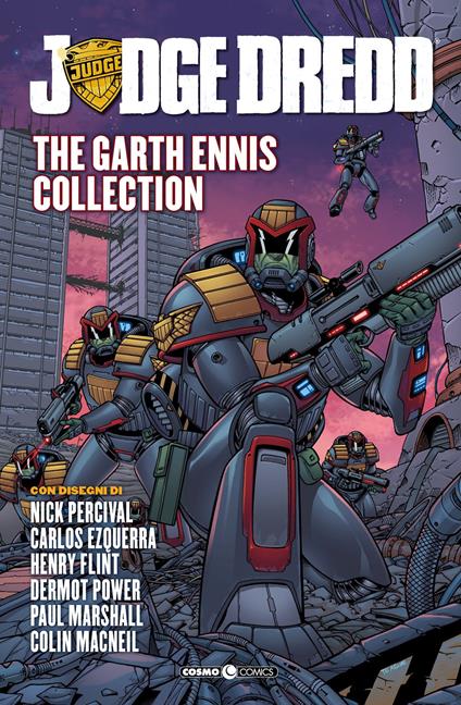 Judge Dredd. The Garth Ennis collection. Vol. 5 - Garth Ennis - copertina