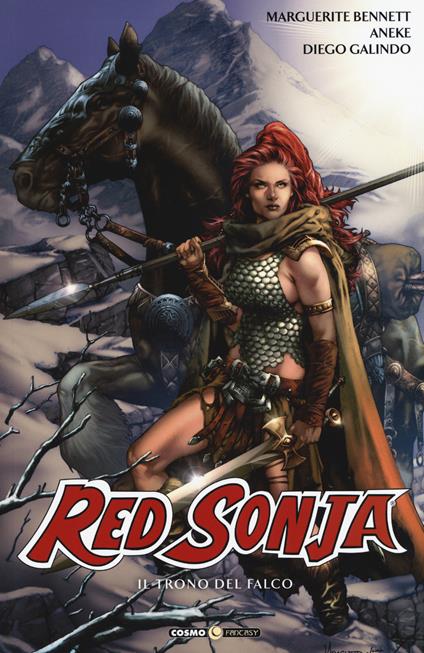 Red Sonja. Vol. 4: Il trono del falco - Marguerite Bennett - copertina