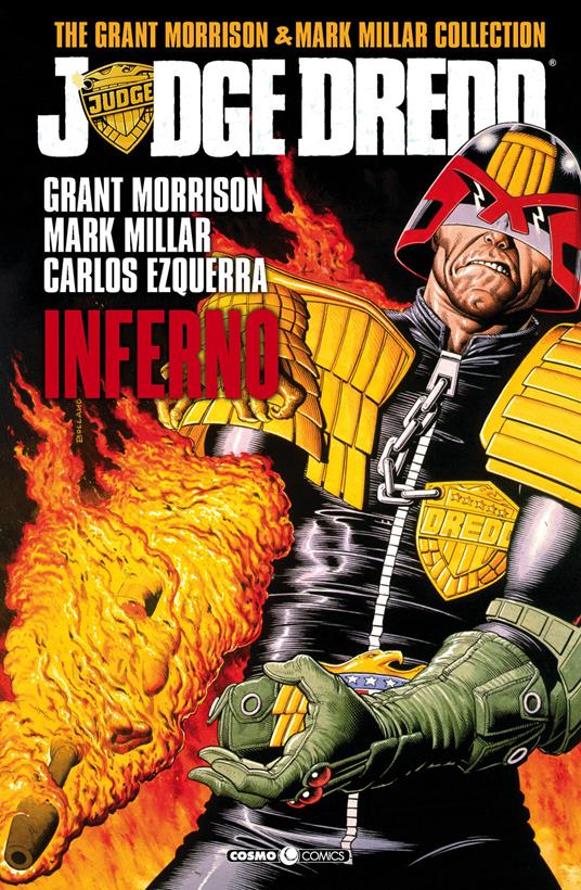Judge Dredd. The Grant Morrison & Mark Millar collection. Vol. 1: Inferno - Grant Morrison,Mark Millar - copertina
