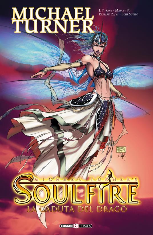 Soulfire. Vol. 2: caduta del drago, La. - Michael Turner - copertina