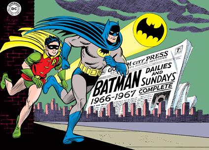 Batman. The Silver Age dailies and Sundays. Le strisce a fumetti della Silver Age. Nuova ediz.. Vol. 1: 1966-1967 - Whitney Ellsworth - copertina