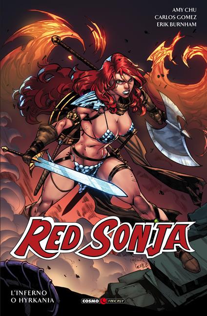 Red Sonja. Vol. 7: L' inferno o l'hyrkania - Amy Chu - copertina