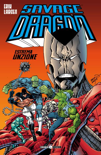 Savage Dragon. Vol. 12: Estrema unzione - Erik Larsen - copertina