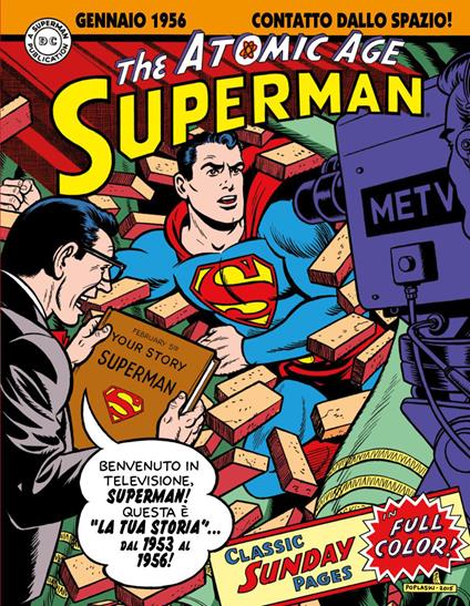 Superman: the Atomic Age sundays. Le tavole domenicali della Atomic Age. Vol. 2: 1953-1956 - Alvin Schwartz - copertina