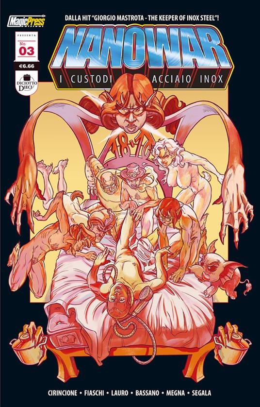 Nanowar: i custodi dell'Acciaio Inox. Vol. 3 - Roberto Cirincione,Carlo A. Fiaschi - copertina