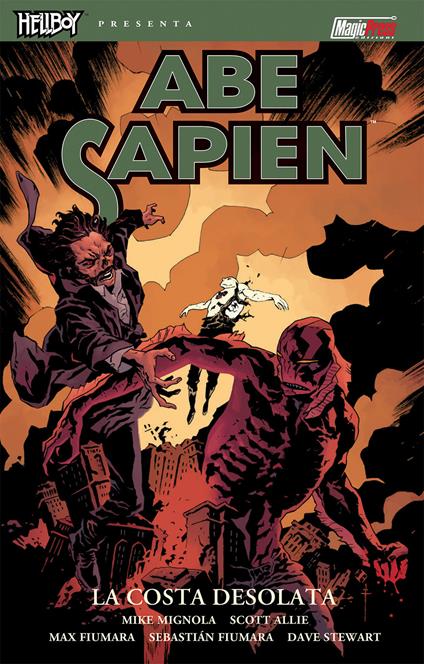 La costa desolata. Abe Sapien. Vol. 8 - Mike Mignola,Scott Allie - copertina