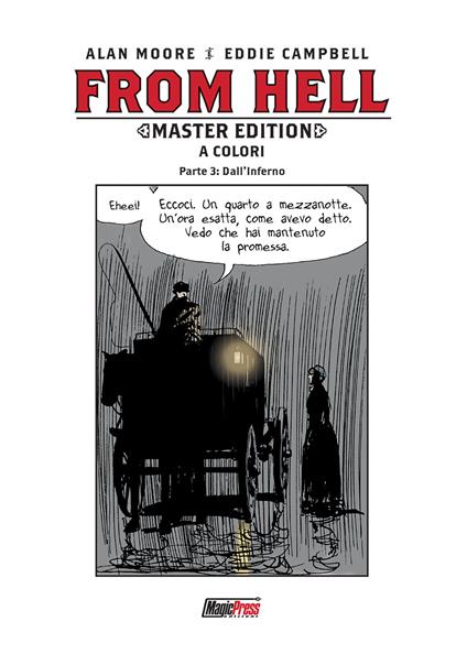 From Hell. Master edition. Vol. 3: Dall'inferno - Alan Moore - copertina