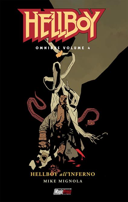 Hellboy Omnibus. Vol. 4: Hellboy all'inferno - Mike Mignola - copertina