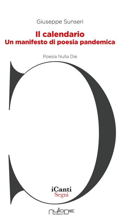Il calendario. Un manifesto di poesia pandemica - Giuseppe Sunseri - copertina