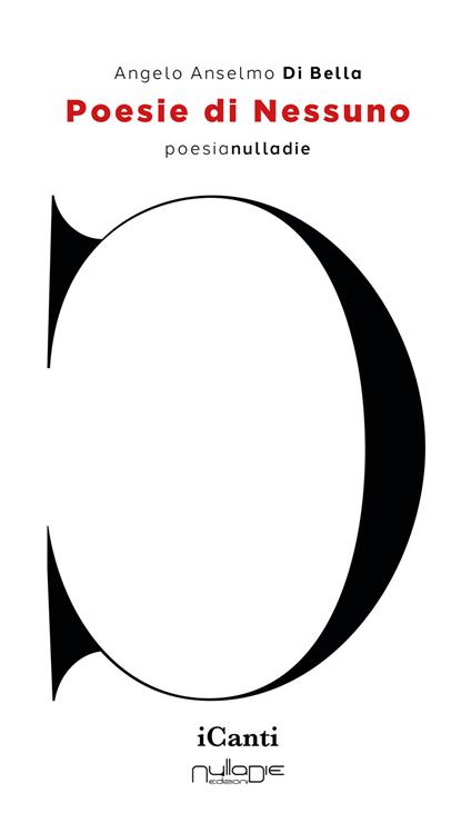 Poesia di Nessuno - Angelo Anselmo Di Bella - copertina
