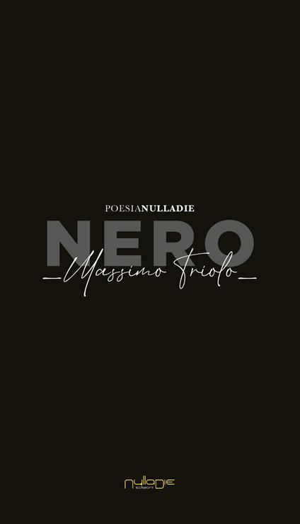 Nero - Massimo Triolo - copertina