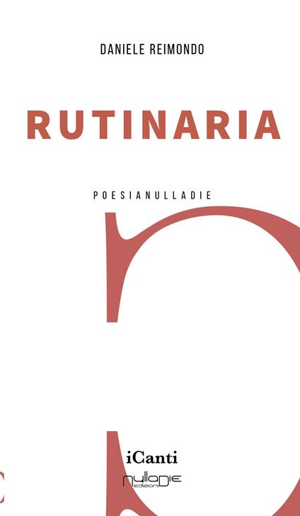 Rutinaria - Daniele Reimondo - copertina