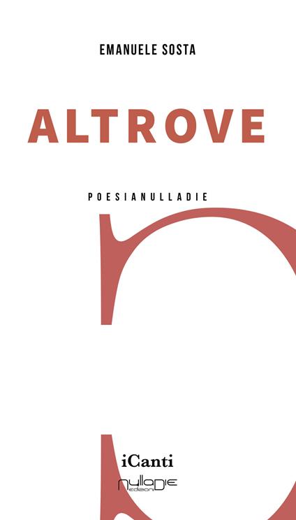 Altrove - Emanuele Sosta - copertina