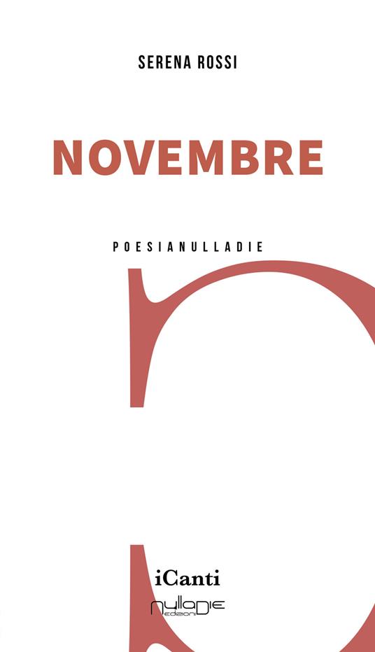 Novembre - Serena Rossi - copertina