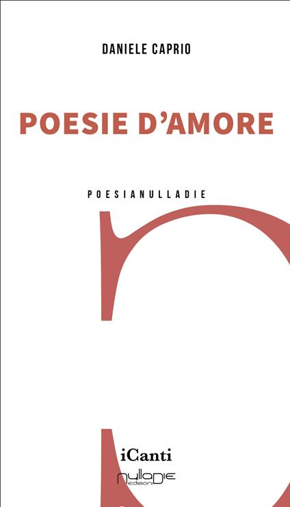 Poesie d'amore - Daniele Caprio - copertina